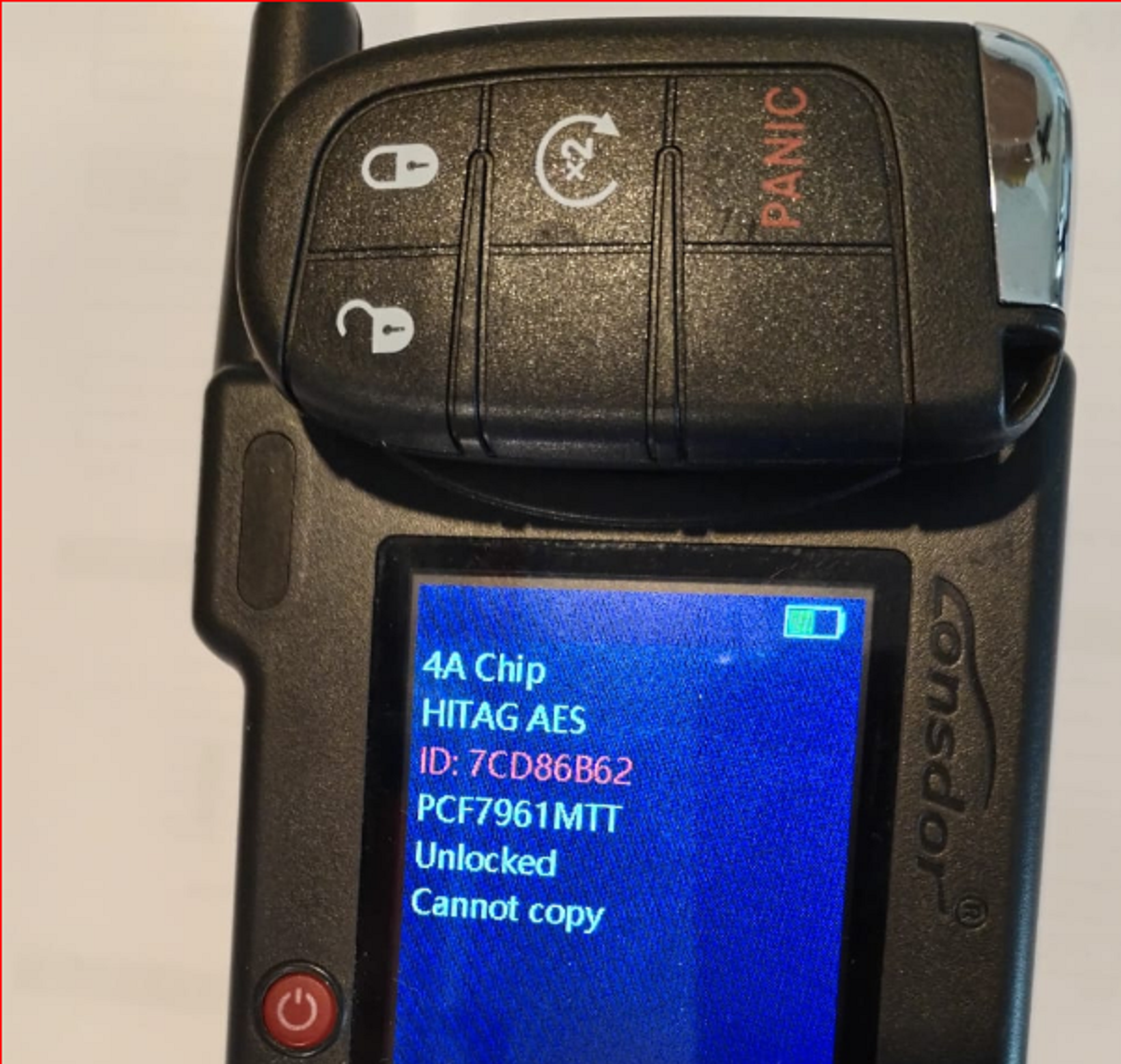 LLAVE PROXIMIDAD (SMARTKEY), CHRYSLER DODGE CHALLENGER 2011-2018+ - Imagen 3