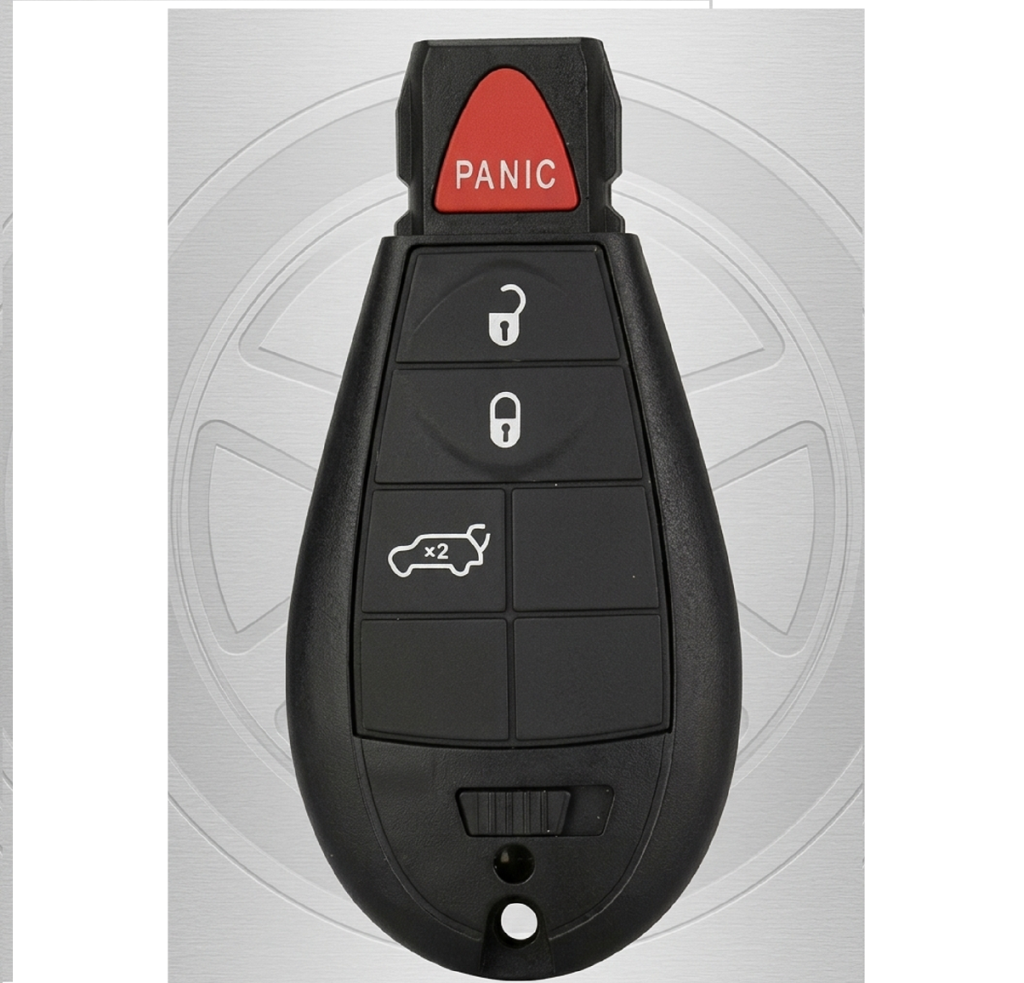 FOBIK 3+1 BOTONES CHRYSLER JEEP DODGE, 2008-2013, 2020 ID46 PCF7941 FCC433 ASK