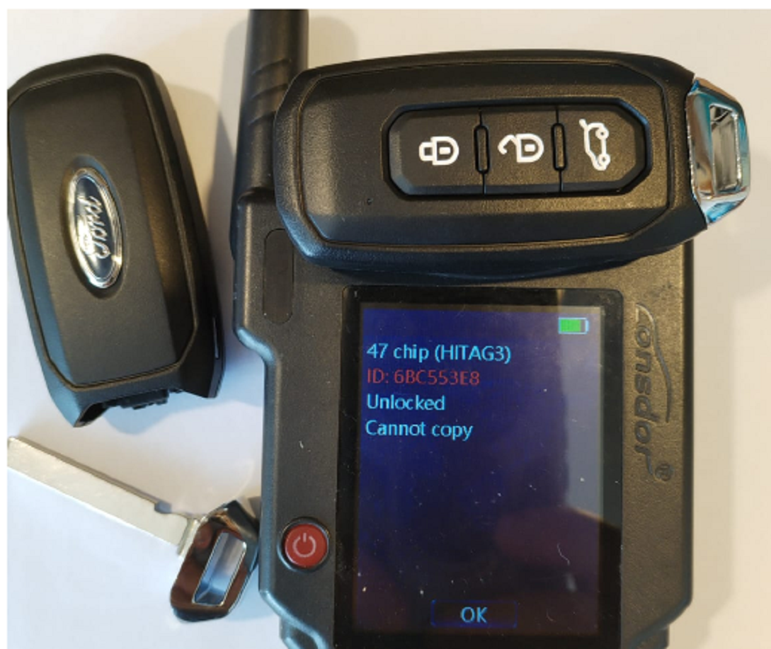 LLAVE PROXIMIDAD - SMARTKEY FORD TERRITORY JAC ID47 2020 – 2025 - Imagen 5