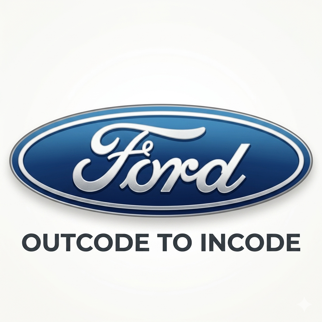 FORD, OUTCODE PARA INCODE 1998 - 2013