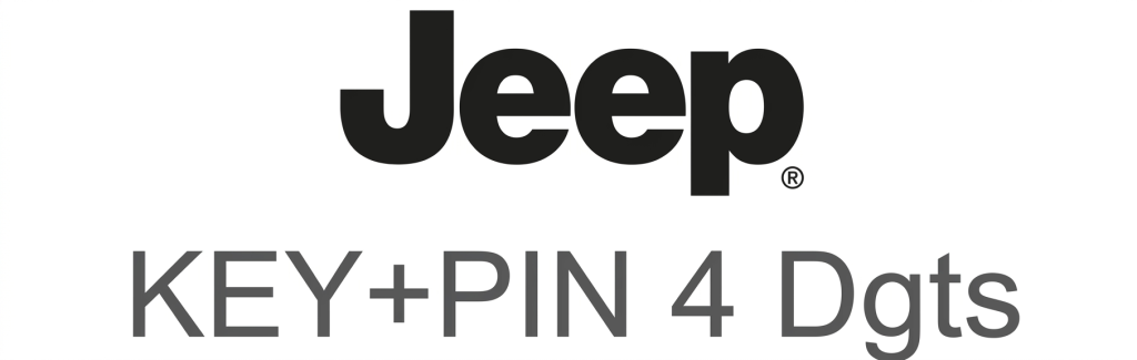 JEEP KEY +PIN 4 Dígitos 1990 - 2020